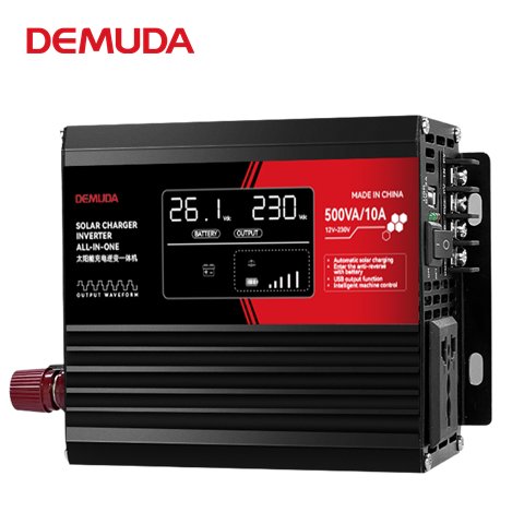 太陽(yáng)能光伏逆控一體機(jī)修正波1000W1500W車(chē)載家儲(chǔ)光電混合逆變器