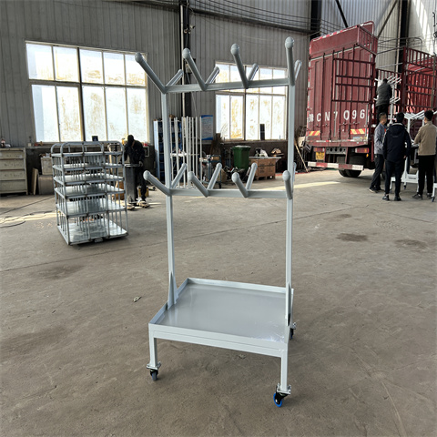 車間使用非標定制碳鋼工裝AGV物料掛線周轉(zhuǎn)車可移動