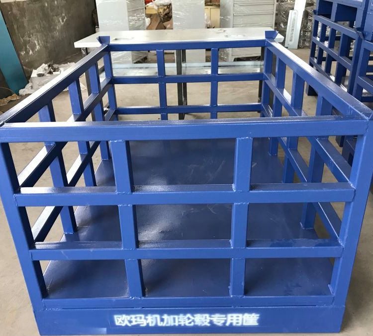專業(yè)定制折疊式倉儲籠倉庫籠非標堆垛籠生產(chǎn)