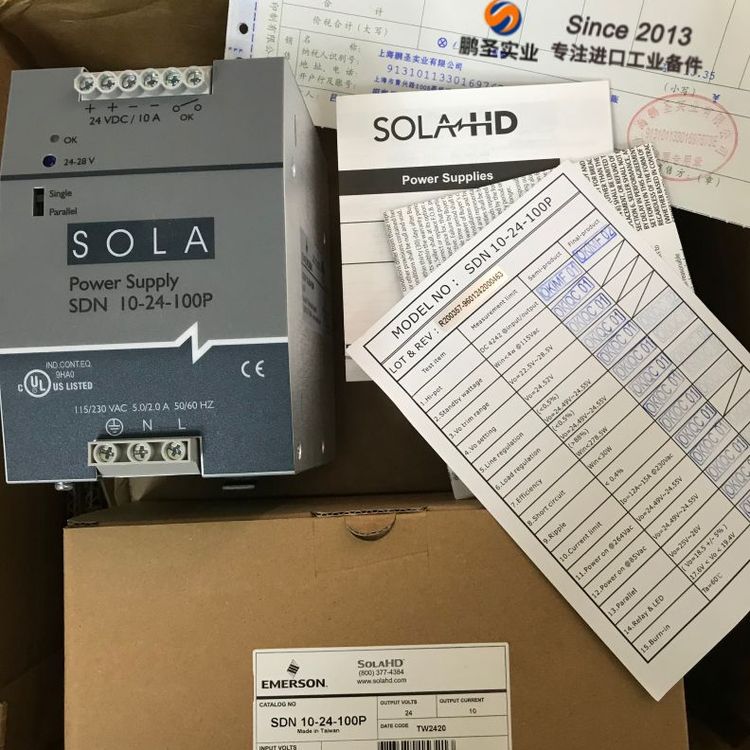 原裝進(jìn)口SOLAHD電源模塊現(xiàn)貨銷售SDN10-24-100P