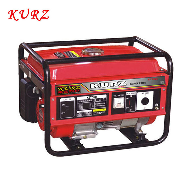 KURZ庫茲2千瓦KW小型便攜式汽油發(fā)電機(jī)家用應(yīng)急低油耗KZ2500