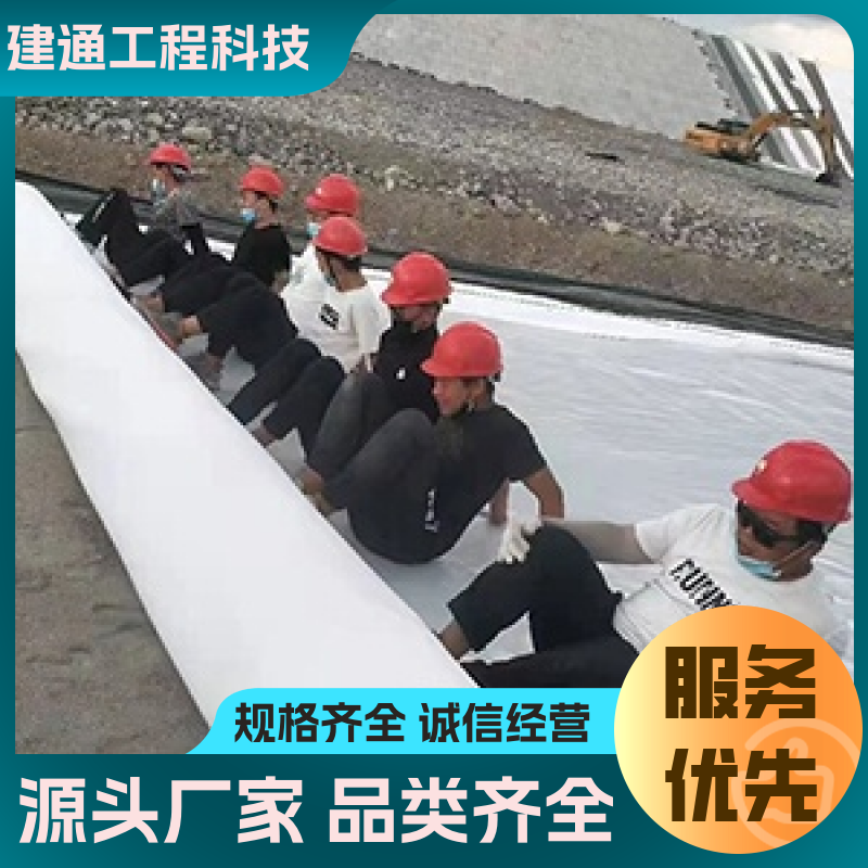 200g400g600g耐高溫抗冷凍建通工程短纖土工布支持定制