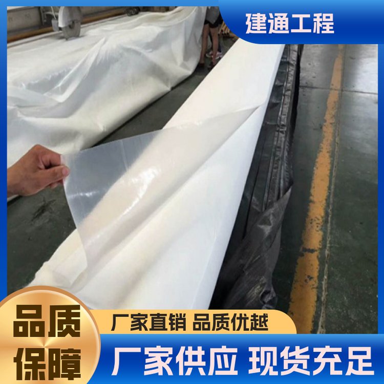 建通0.5mm水利工程用規(guī)格齊全短纖復(fù)合土工膜