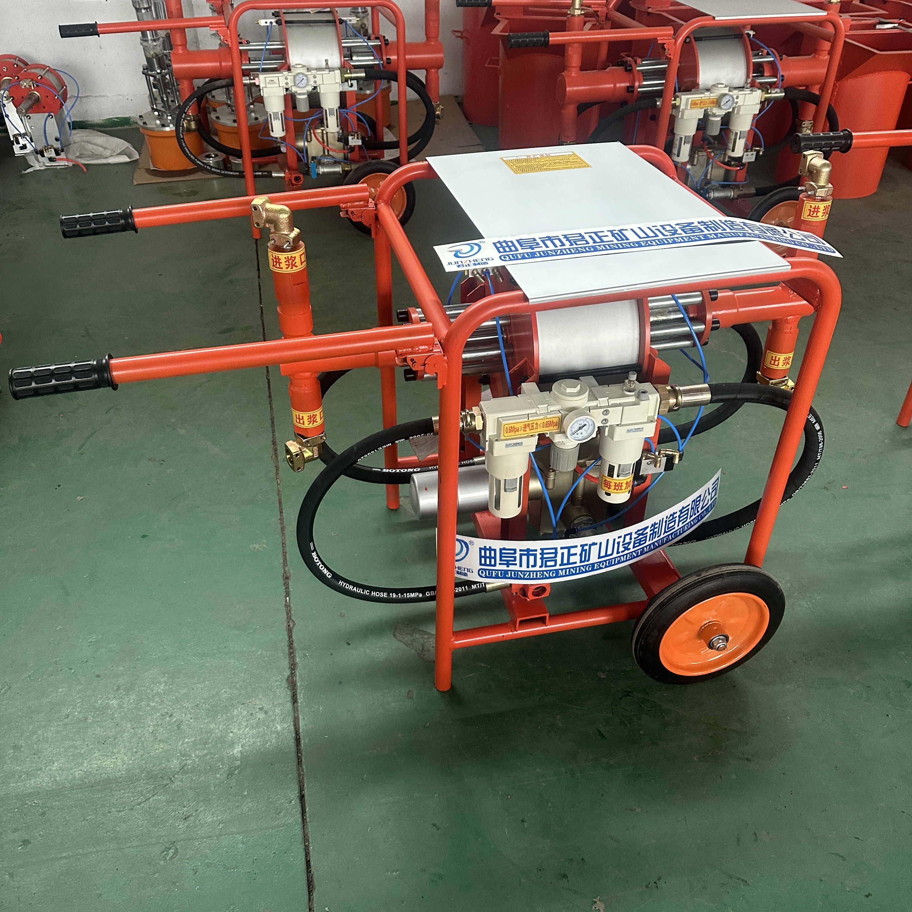 井壁防水氣動注漿泵2ZBQ190\/1型煤礦用高壓注漿機(jī)