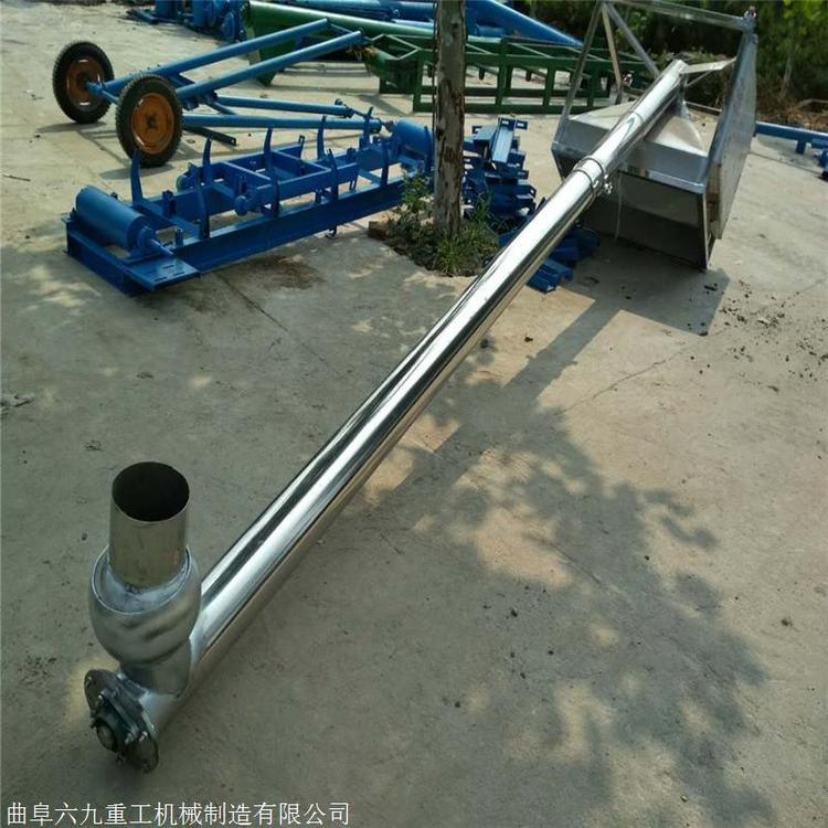 水泥螺旋輸送機(jī)參數(shù)傾角螺桿上料機(jī)Ljxy環(huán)保螺旋提升機(jī)