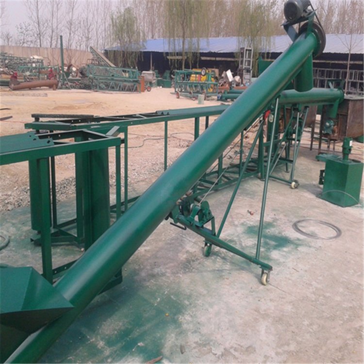 LJXY提升機(jī)材質(zhì)物料提雞飼料螺旋提升機(jī)六九小型螺旋加料器
