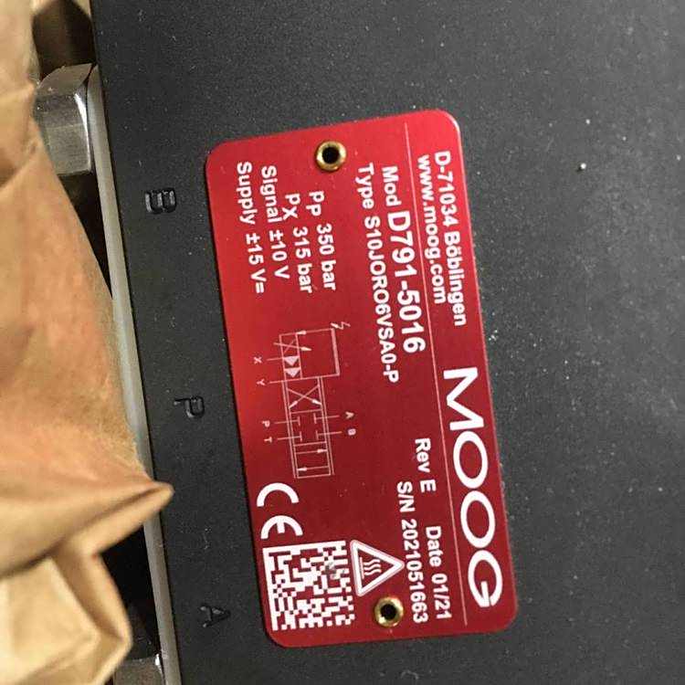 穆格伺服閥D791-4045美國MOOG液壓閥D791系列鋼廠常用