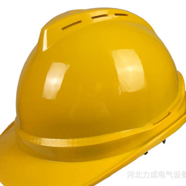 可印字透氣安全帽保護(hù)頭部帽子帶帽襯藍(lán)色安全帽