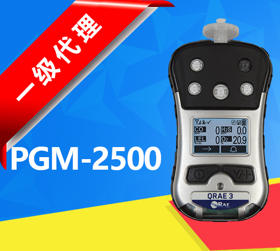 美國(guó)華瑞QRAE3，PGM-2500四合一氣體檢測(cè)儀pgm2500