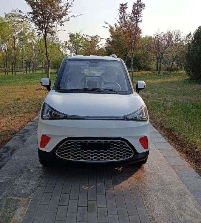 新款電動汽車油電兩用新能源代步車鐵殼迷你型轎車