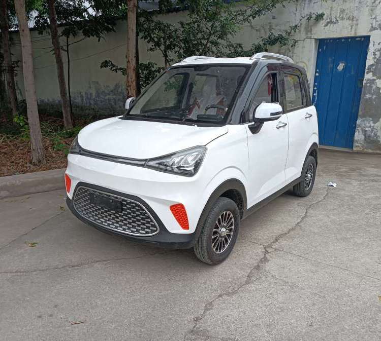 新能源老頭樂電動四輪車油電兩用轎車接送學(xué)生全封閉家用四輪車