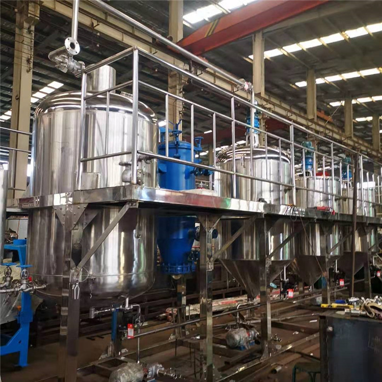 精煉油設(shè)備食用油加工設(shè)備油脂脫色脫臭設(shè)備廠家
