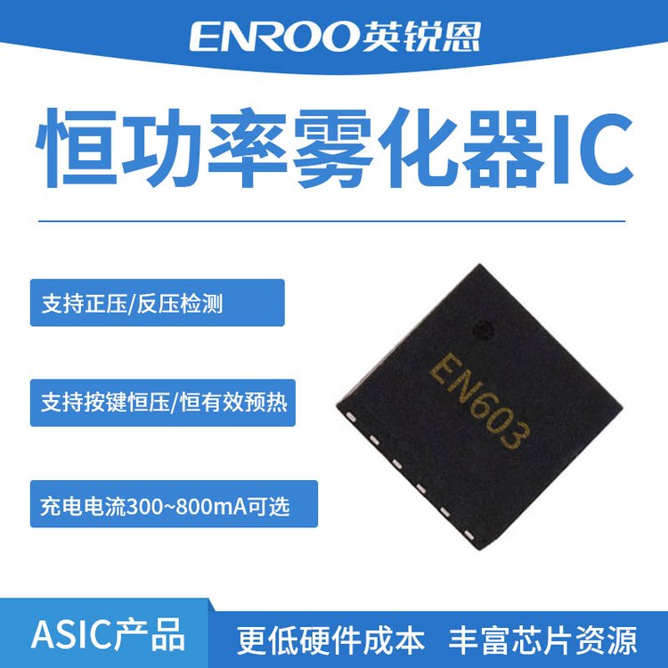 英銳恩ASIC產(chǎn)品EN603恒功率輸出芯片支持EMES應(yīng)用