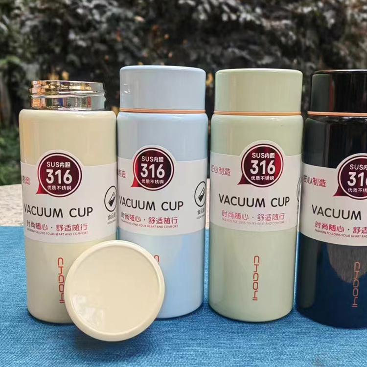 食品級不銹鋼內膽鎖溫不漏水雙層真空商務保溫杯