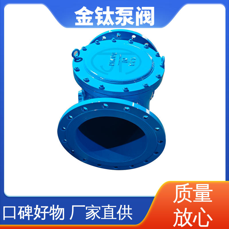經(jīng)久耐用球墨鑄鐵HC42X橡膠瓣逆止閥金鈦閥門(mén)