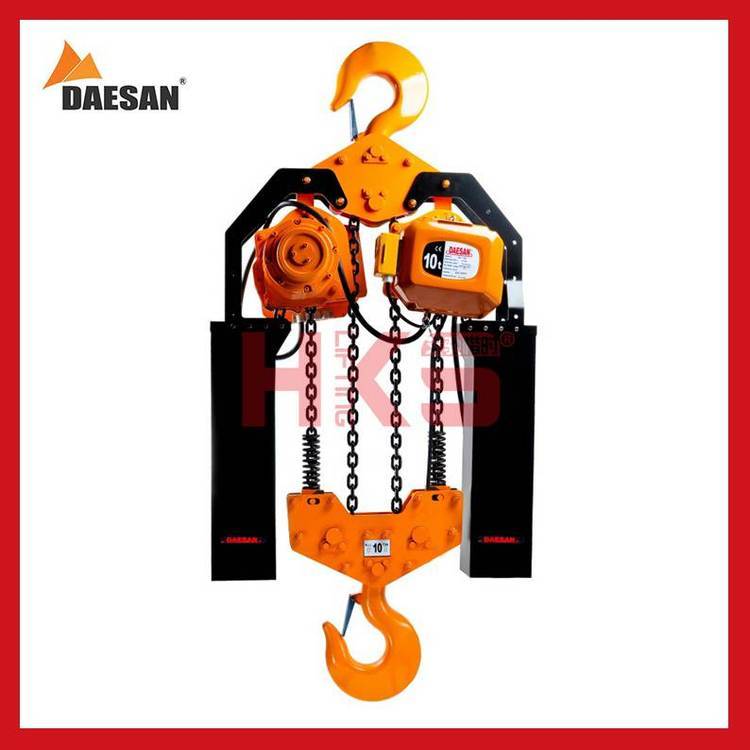 韓國***大山DAESAN大噸位環(huán)鏈電動(dòng)葫蘆10T\/15T\/20T環(huán)鏈電動(dòng)葫蘆