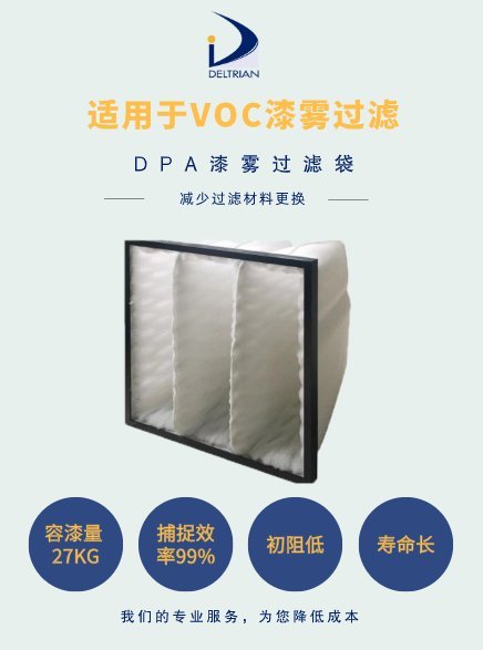 水簾柜改干式漆霧過濾的用戶們，這款漆霧過濾袋可解決您的困擾