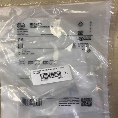 全新IFM現(xiàn)貨電感式環(huán)形傳感器IE5366