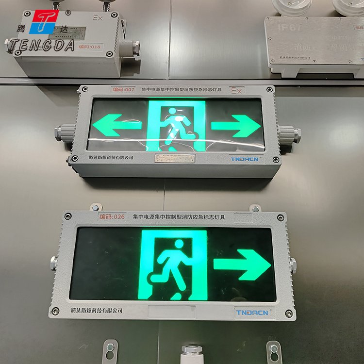 小型指示標(biāo)志疏散指示燈消防應(yīng)急方向指引牌安全出口標(biāo)志燈