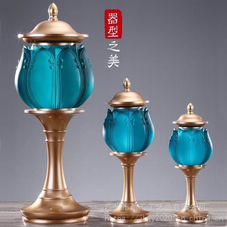 廣州琉璃佛具供燈供佛蓮花燈批發(fā)廣州琉璃佛具批發(fā)寶蓮燈佛堂佛具供具