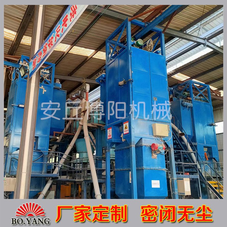 碳酸氫鈉噸包卸料系統(tǒng)自動(dòng)拆包投料機(jī)現(xiàn)場(chǎng)噸袋破包卸料提效率