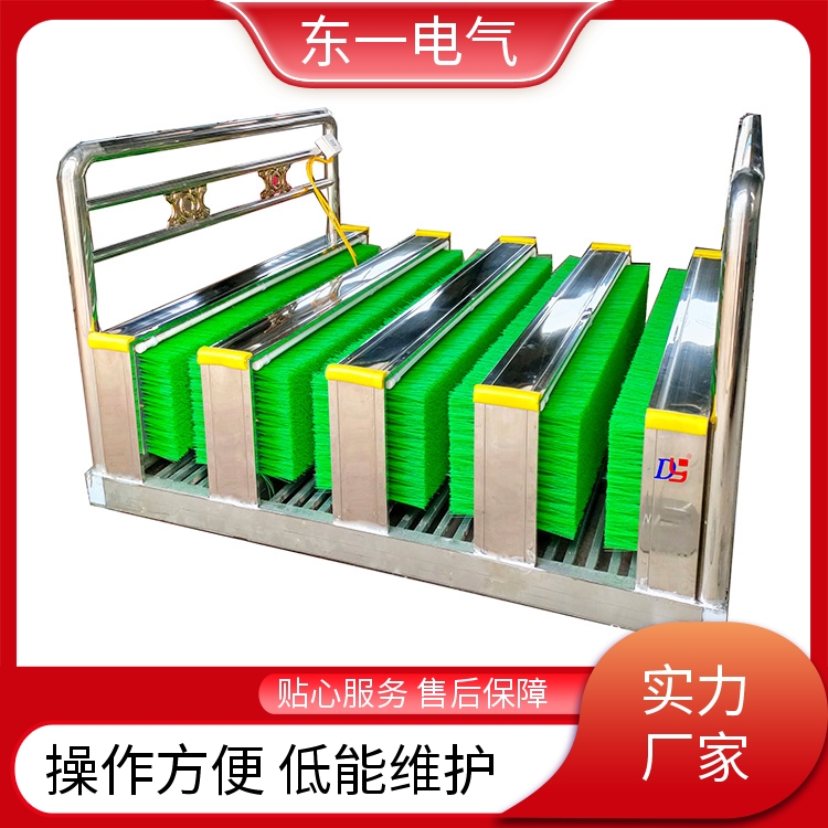 東一電氣礦用雙通道靴子清洗機(jī)運行噪聲低實力定制加工廠家