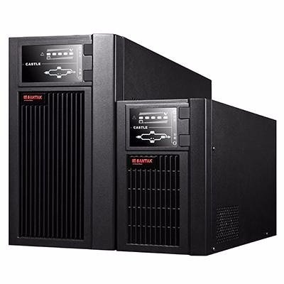 山特C1KS在線式UPS1KVA800W長(zhǎng)機(jī)外接電池組電源