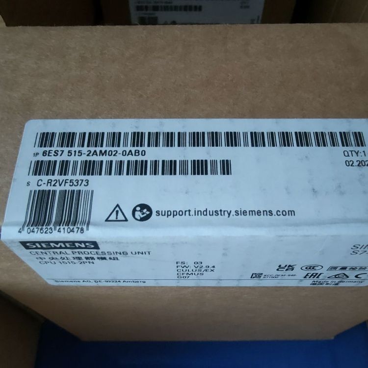西門子代理商6ES7512-1DM03-0AB0中央處理器