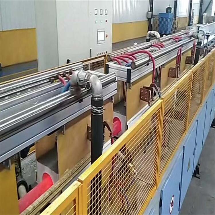 風能錨栓生產設備風電地腳螺栓感應加熱 噴淋淬火老品牌海山造