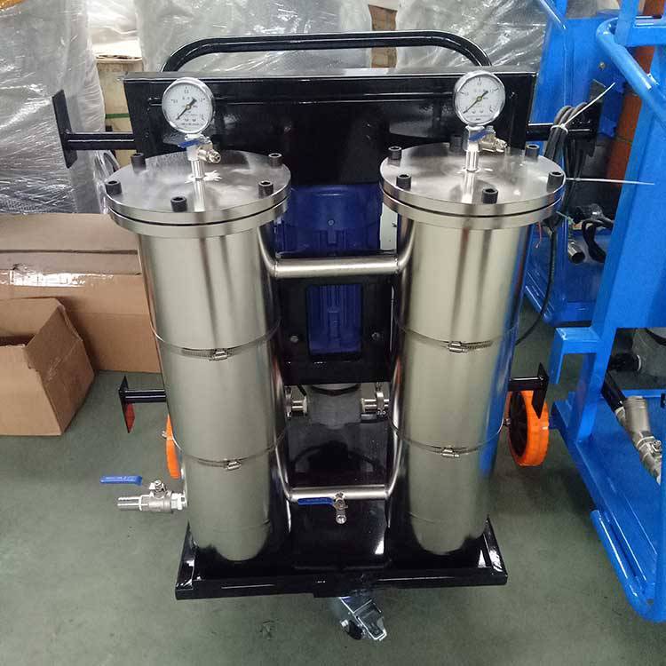 嘉碩品牌PFC8924-25-H-KN型號防爆濾油機(jī)小車精密高效過濾