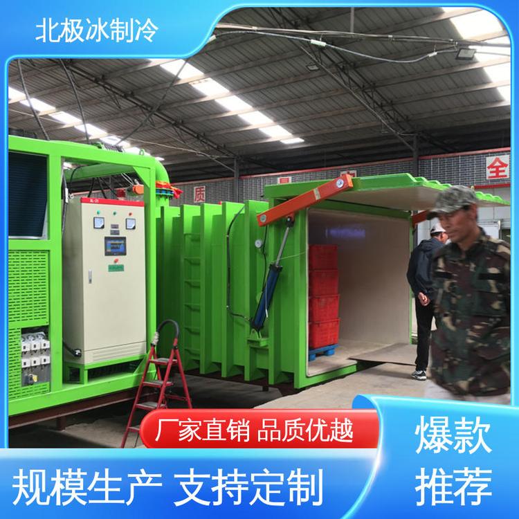電動(dòng)平移門達(dá)到降溫快高效節(jié)能蔬菜真空預(yù)冷機(jī)北極冰制冷