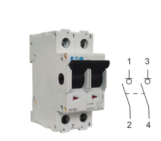 EATON伊頓穆勒E6-50\/1\/C小型斷路器全新原裝代理