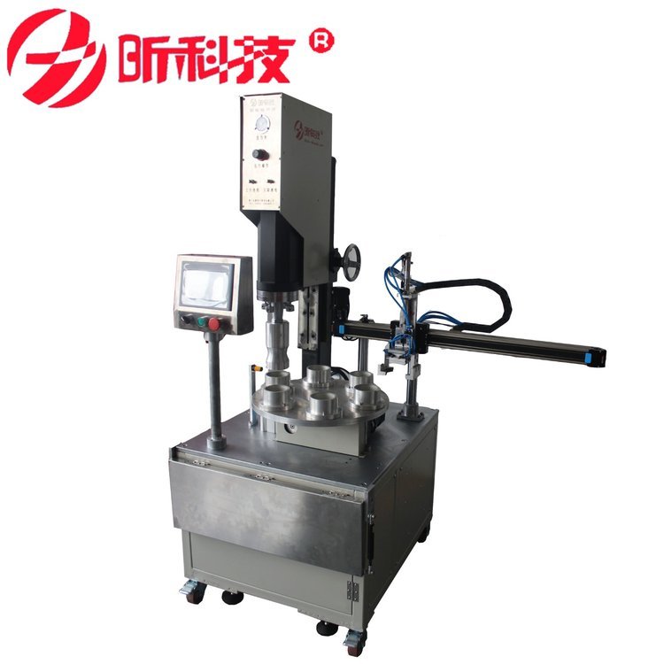 定制自動轉盤式超聲波焊接機機械手多工位自動出料15K熔接機