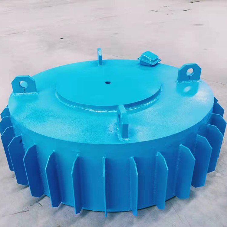 輸送帶自卸式強(qiáng)磁電磁除鐵器懸掛式永磁自動吸鐵石強(qiáng)力磁鐵百特