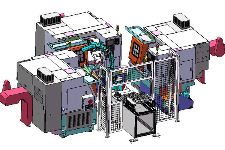 大研自動化上下料機器人精準執(zhí)行打造高效生產體系智慧生產新篇章