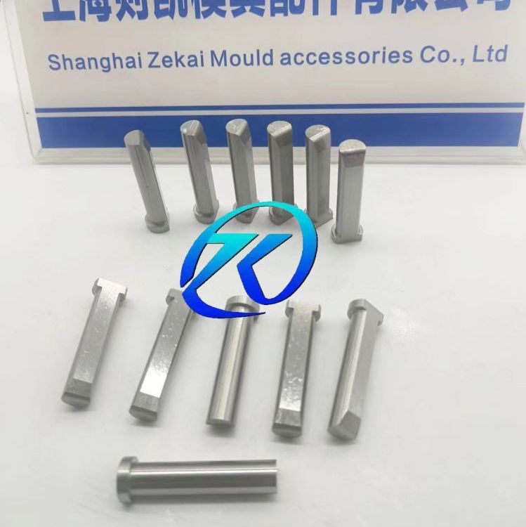 供應精密模具異形沖頭扁形削邊沖針材質DC53CR12MOVASP23凸模定制