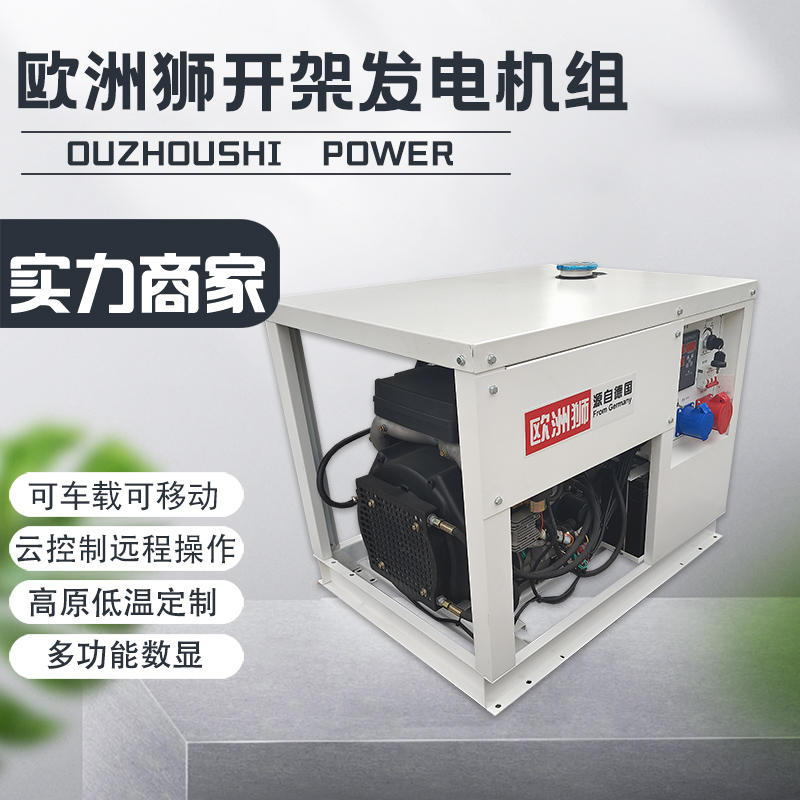 歐洲獅15千瓦柴油發(fā)電機(jī)體積小車載電源等功率220V380V鑰匙啟動