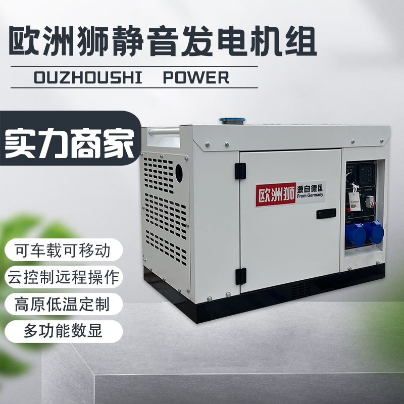 車載靜音7kw柴油發(fā)電機(jī)單三相體積小重量輕電壓穩(wěn)定GT-790TSI