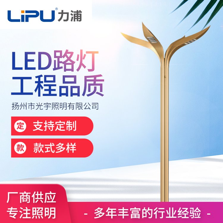 LED智慧路燈道路戶外照明燈多功能燈桿光宇照明