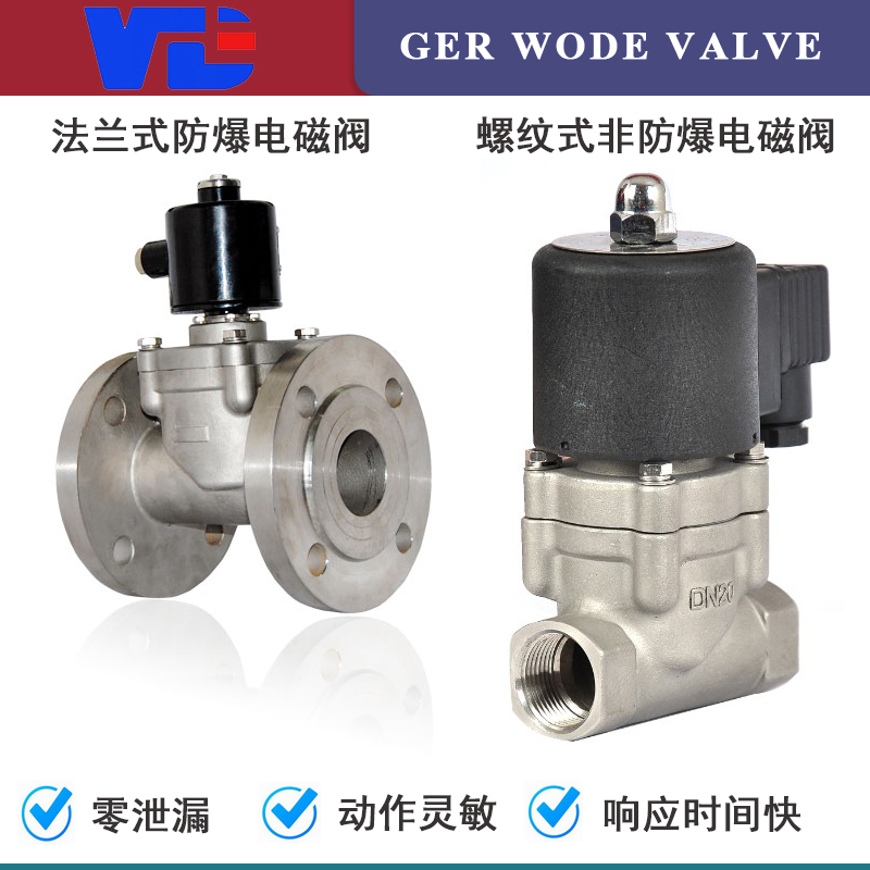 進(jìn)口電磁閥德國(guó)沃德WODE品牌氣體行業(yè)長(zhǎng)時(shí)間通電用高壓系統(tǒng)工況