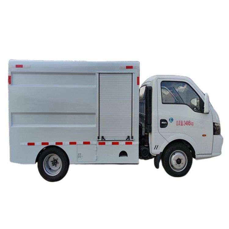 東風(fēng)牌廂貨實(shí)驗(yàn)室車輛焚燒小動物寵物火化用移動式殯葬服務(wù)車