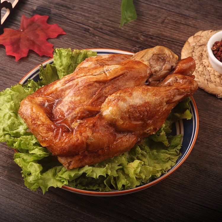 五香脫骨德宗牌扒雞500g特產原汁老湯少添加肉嫩骨酥誠邀代理