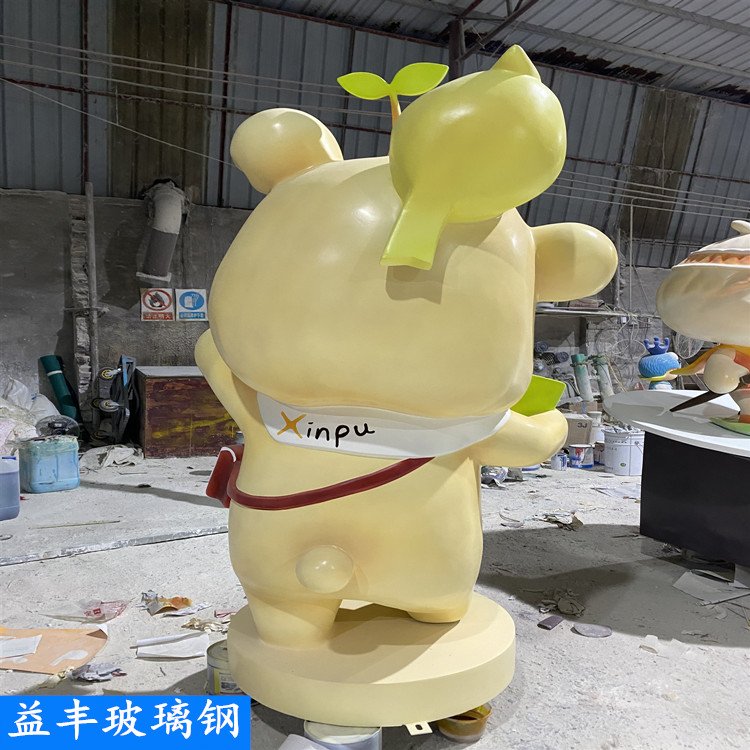 校園玻璃鋼雕塑學(xué)校背書包風(fēng)格造型公仔擺件卡通人物雕像