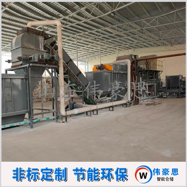 片堿翻轉(zhuǎn)式自動(dòng)破袋機(jī)，全自動(dòng)拆垛拆包機(jī)減少人工