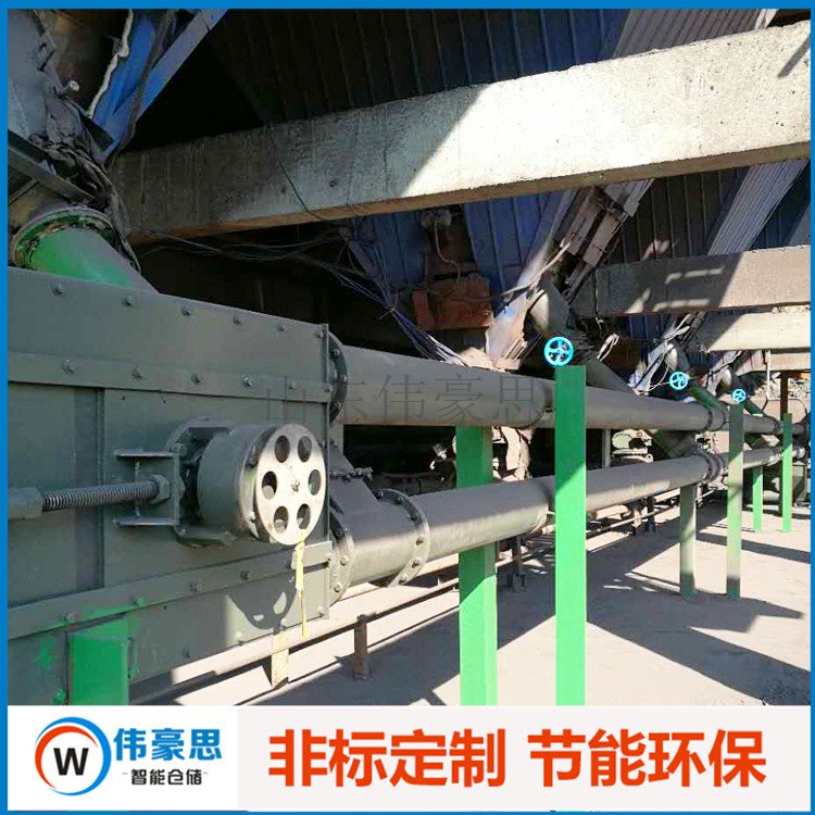 除塵灰管鏈輸送設(shè)備全封閉管鏈?zhǔn)捷斔蜋C(jī)能實(shí)現(xiàn)多點(diǎn)下料