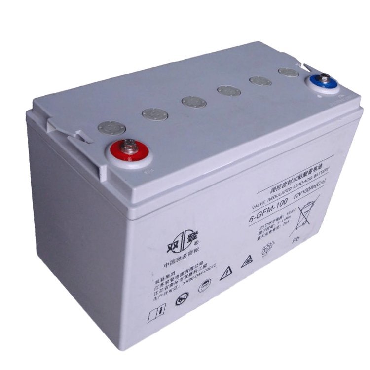 雙登鉛酸蓄電池6-GFM-100ups電源12V100AH免維護(hù)閥控密封式