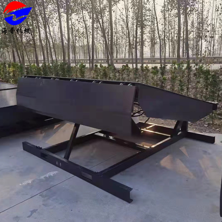 物流鑲嵌式液壓登車橋固定式裝卸貨平臺(tái)集裝箱卸車電動(dòng)升降機(jī)