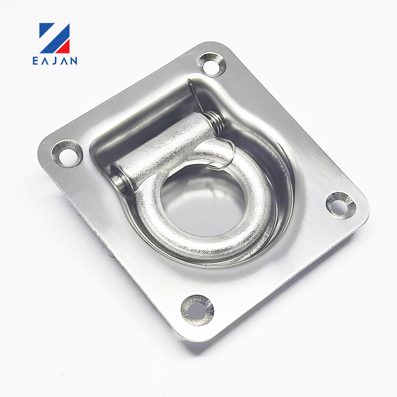 盈佳冷藏車廂臥環(huán)綁貨拉環(huán)地板勾固定環(huán)嵌入式地板扣04402S